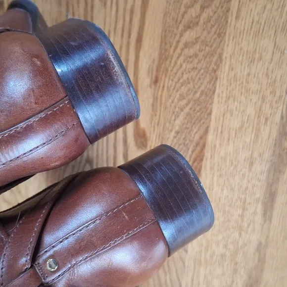 Tory Burch Sienna Brita Leather Tall Knee High Riding Boots 8.5