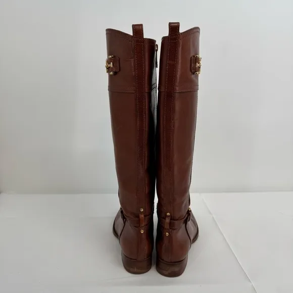 Tory Burch Sienna Brita Riding Boots Size 7.5M Brown