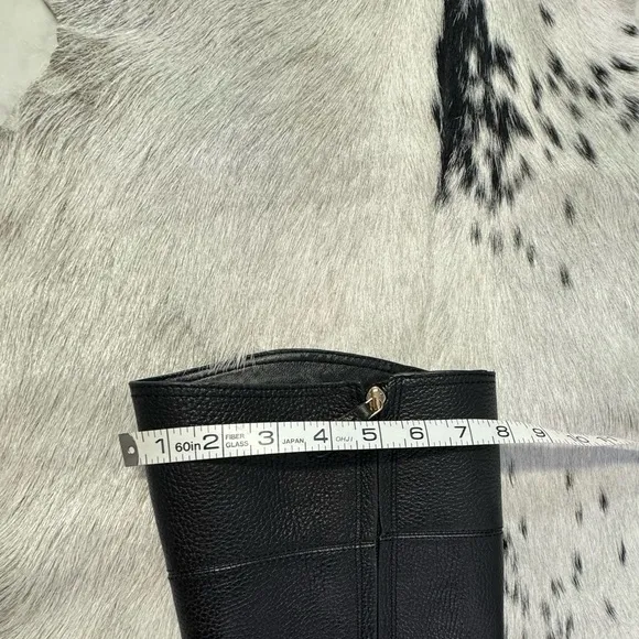 Tory Burch Tall Riding Black Boots Size 7M