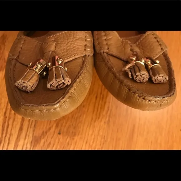 Tory Burch Tassel Loafers, Tan