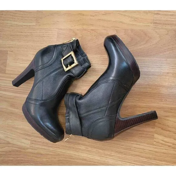 Tory Burch Melrose Leather Cheslea Boots 6
