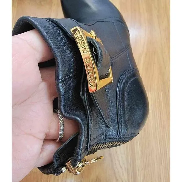 Tory Burch Melrose Leather Cheslea Boots 6
