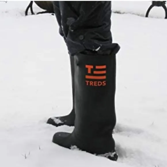 TREDS Super Tough 17&quot; Pull-On Stretch Rubber Overboots