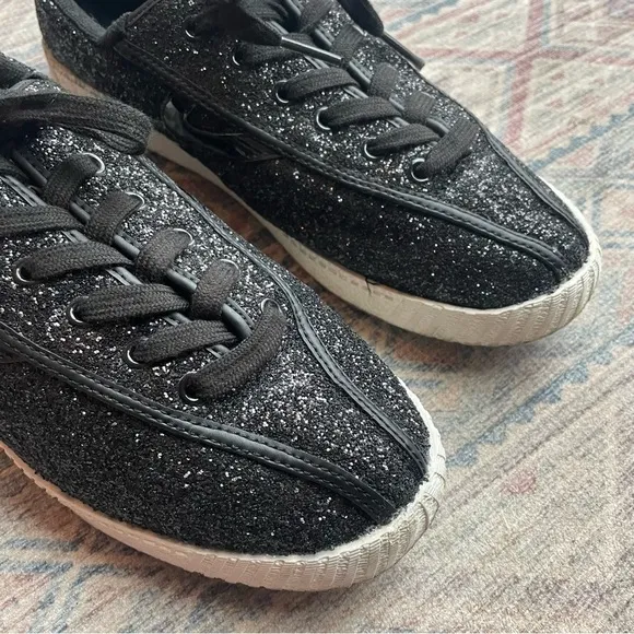 TRETORN Nylite Sparkle Glitter Canvas Sneakers