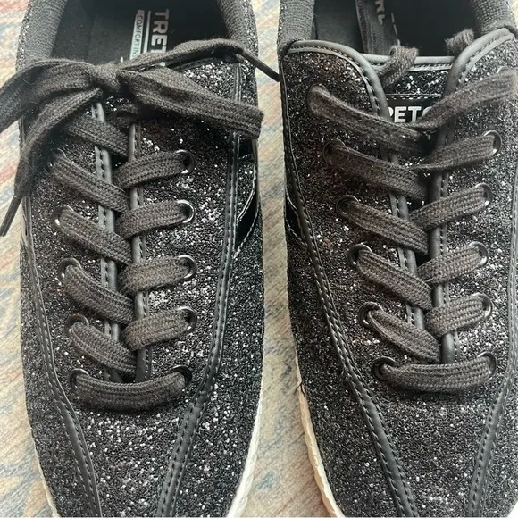 TRETORN Nylite Sparkle Glitter Canvas Sneakers