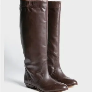 Tuckernuck Brown Middleton Leather Knee High Equestrian Boots Size 6.5 New