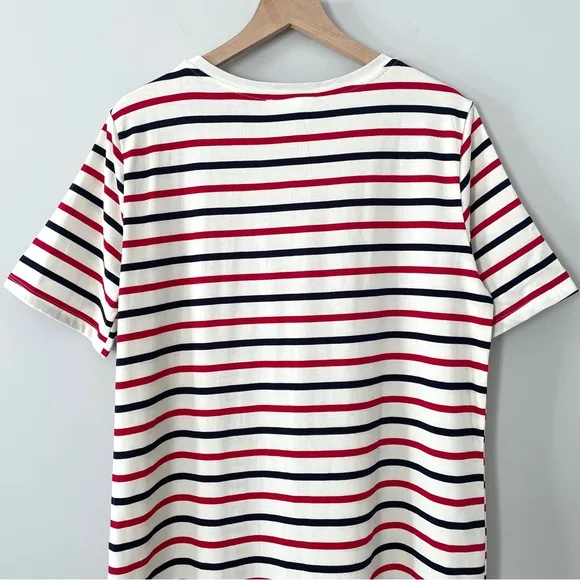 Tuckernuck Pomander Place Americana Stripe Short Sleeve Gio Maxi Dress