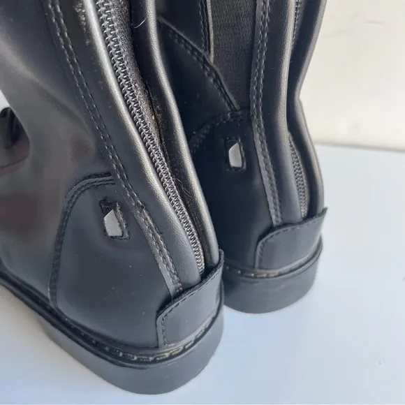 TuffRider Children's Starter Back Zip Field Boots Size SR 4 Horse Riding