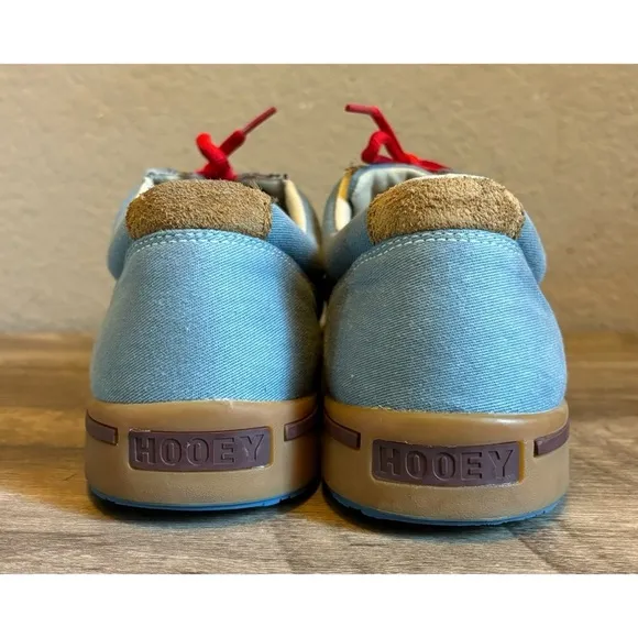 Twisted X Hooey Mens Casual Canvas Sneakers Blue Size 11