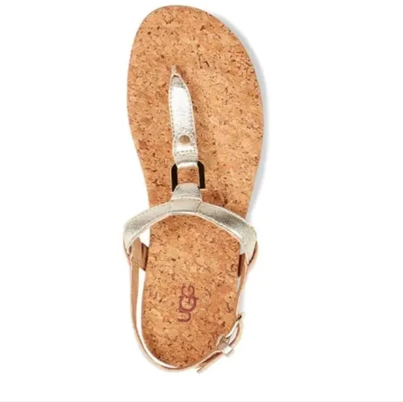 Ugg Aleigh Womans Sandals In Almond Sz10