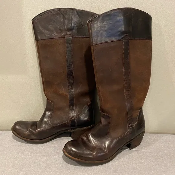 UGG Australia Cassis Lodge Leather &amp; Suede Riding Boots