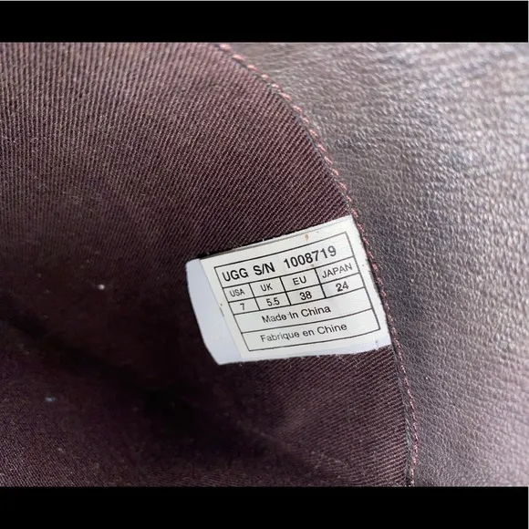 UGG Australia Cassis Lodge Leather &amp; Suede Riding Boots