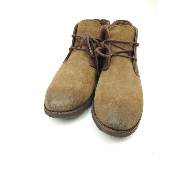 UGG Brown Leather Suede Desert Chukka Boots Mens size 10 Style 1013232