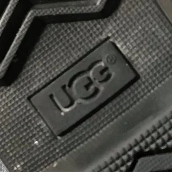 UGG LILYAN WOMEN Mid Calf BOOTS LEATHER Black/Gray Unique Waterproof Siz…
