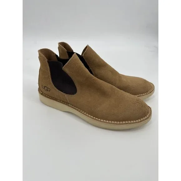 UGG Men’s Camino Chelsea Boot Suede Desert Tan US Size 14