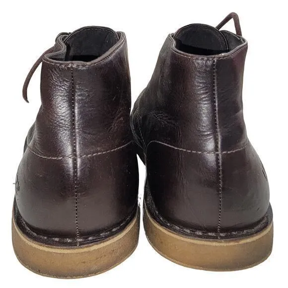 UGG Men's Leighton Chukka‎ Boots 3275 Brown size 12 Leather Comfort Work Casual
