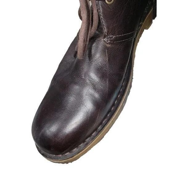 UGG Men's Leighton Chukka‎ Boots 3275 Brown size 12 Leather Comfort Work Casual