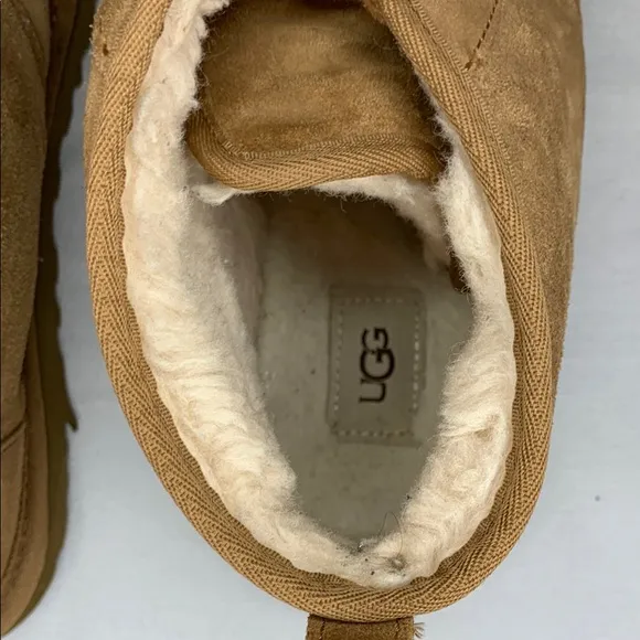 UGG Men's Tan Suede Ankle Boots