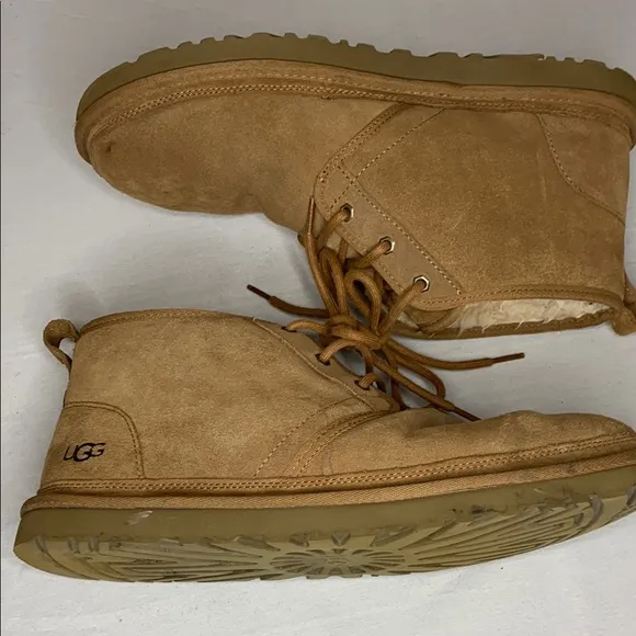 UGG Men's Tan Suede Ankle Boots