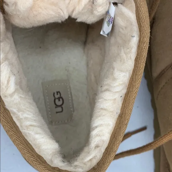 UGG Men's Tan Suede Ankle Boots