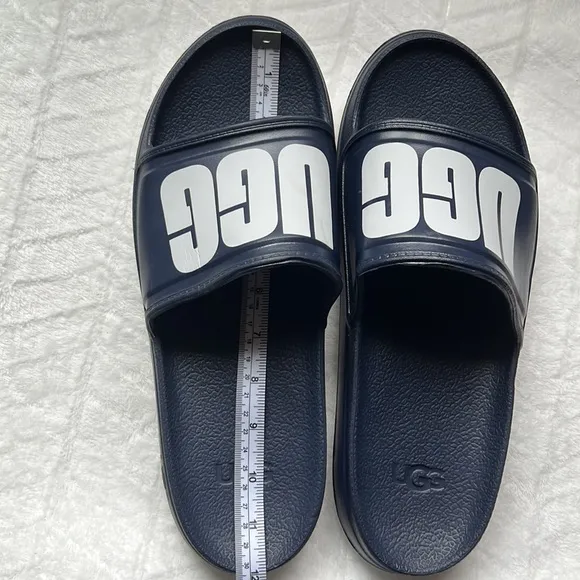 UGG Men’s Wilcox Slide Sandals - Dark Sapphire.