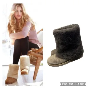 Ugg Patten Cozy Women's Shearling Boots - Brown Size 9