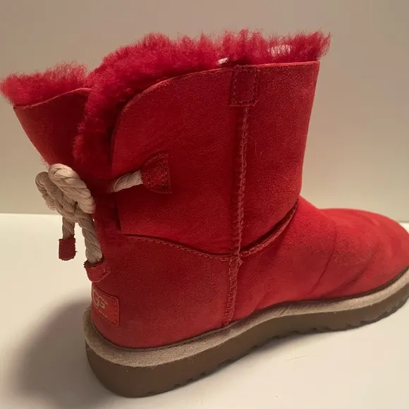 UGG Red Selene Boots