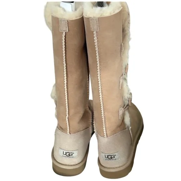 UGG Shearling Button Boots | Size 9 | Cozy Suede Winter Desert Festival Vibe