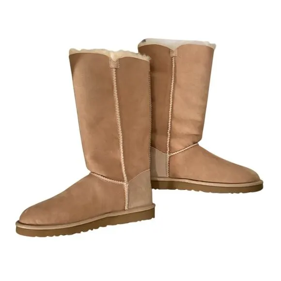 UGG Shearling Button Boots | Size 9 | Cozy Suede Winter Desert Festival Vibe