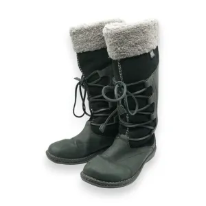 UGG Torrey Shearling Leather Suede‎ Lace Up Boots Size US 10 EU 41 MSRP $250