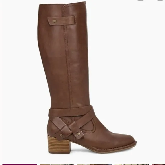 UGG Women’s Brown Bandera Tall Leather Boot Size 9