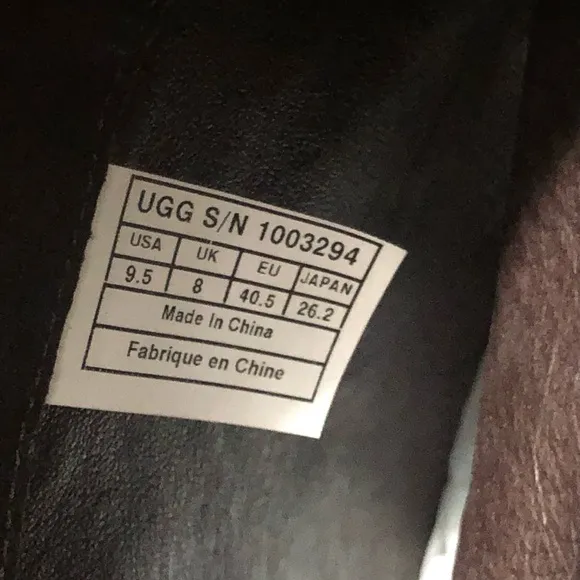 Ugg Women’s Brown Riding Boots Sz 9.5