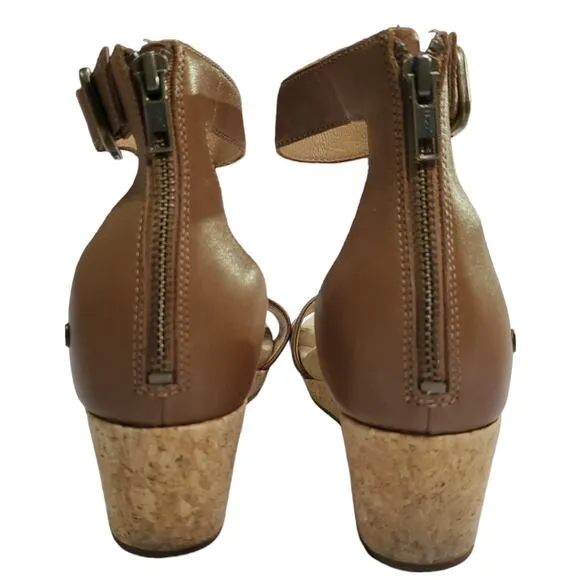 UGG | Zoe II -Open Toe, Ankle Strap, Wedge Sandals | Size 9.5