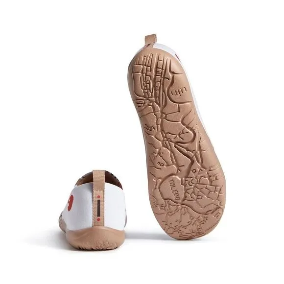 UIN Men's Walking Shoes Slip On Loafers (ABSTRACT DALI TOLEDO I)