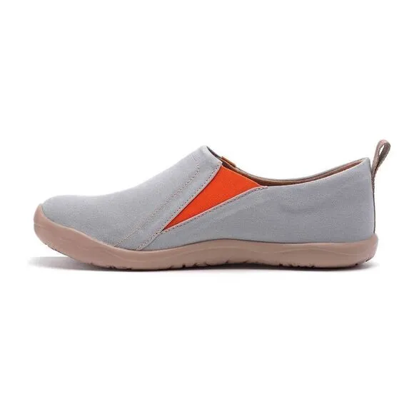 UIN Men's Walking Shoes Slip On Loafers (Toledo Grey)