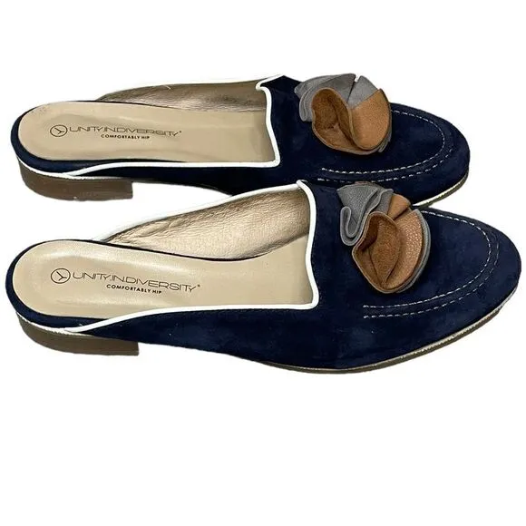 Unity.In.Diversity Comfortably Hip Slip On Suede Loafers