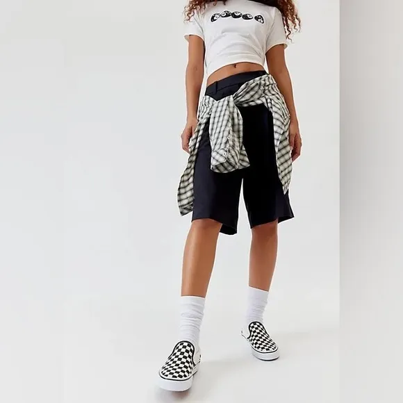 Urban Outfitters Free People Vans Women's Classic Checkerboard Slip on Sneakers