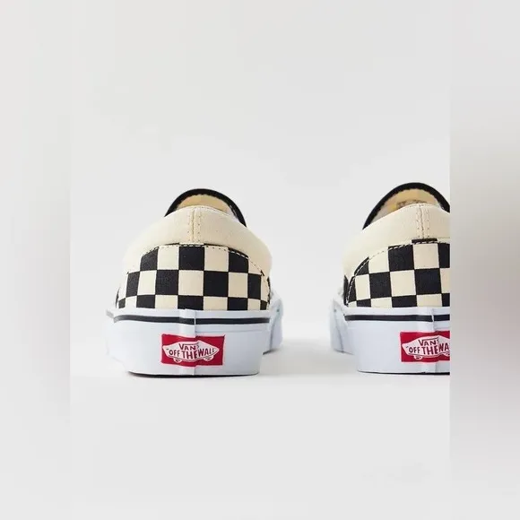 Urban Outfitters Free People Vans Women's Classic Checkerboard Slip on Sneakers