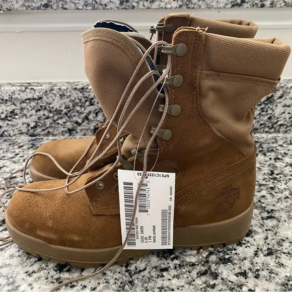 USMC Leather Boots | Marine Corps Issued Military Boots