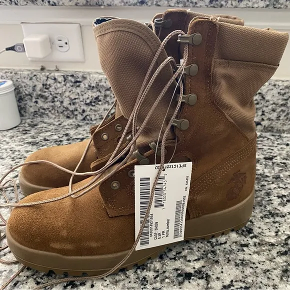 USMC Leather Boots | Marine Corps Issued Military Boots