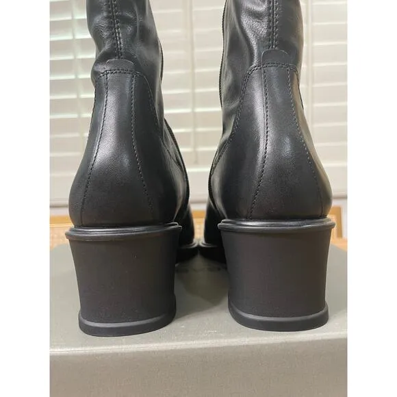 Vagabond Aino Black Boots Size 8 US 38 EU NIB Contemporary Stretch Ankle Boots