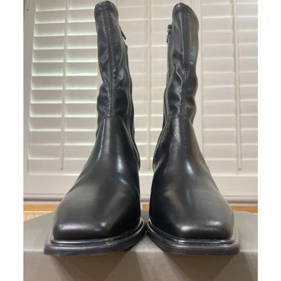 Vagabond Aino Black Boots Size 8 US 38 EU NIB Contemporary Stretch Ankle Boots