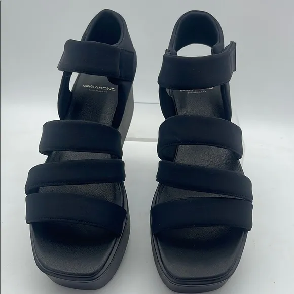 Vagabond Shoemakers Bonnie Platform Sandals Strappy Square Toe NEW Sz 8