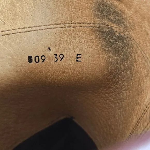 Valverde Del Camino Riding Equestrian Tall Leather Boots Womens Brown Size 9