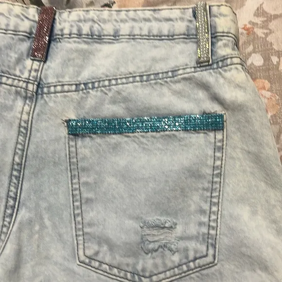 Vanilla Star Denim Shorts