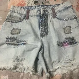 Vanilla Star Denim Shorts