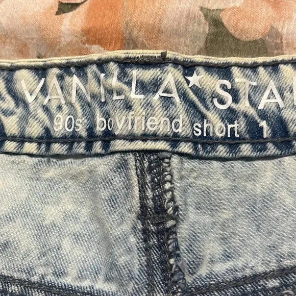 Vanilla Star Denim Shorts
