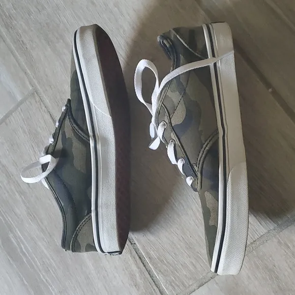Vans Atwood Canvas Green Camo Print