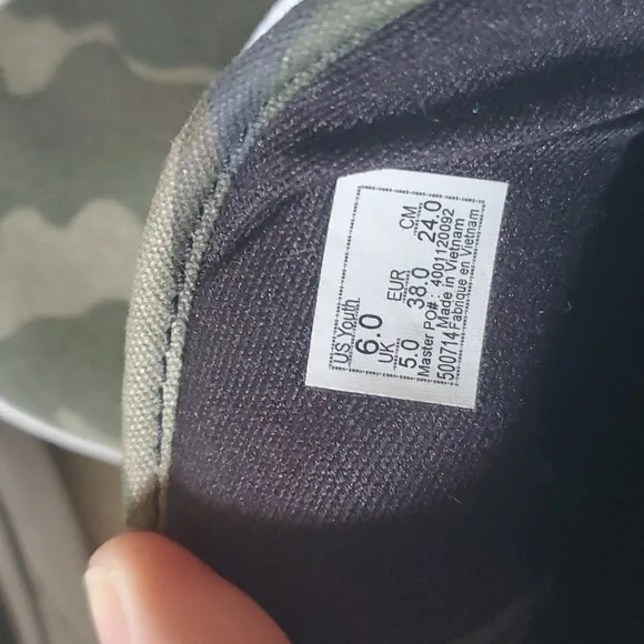 Vans Atwood Canvas Green Camo Print