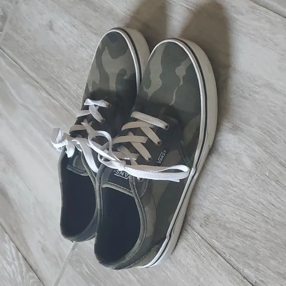 Vans Atwood Canvas Green Camo Print